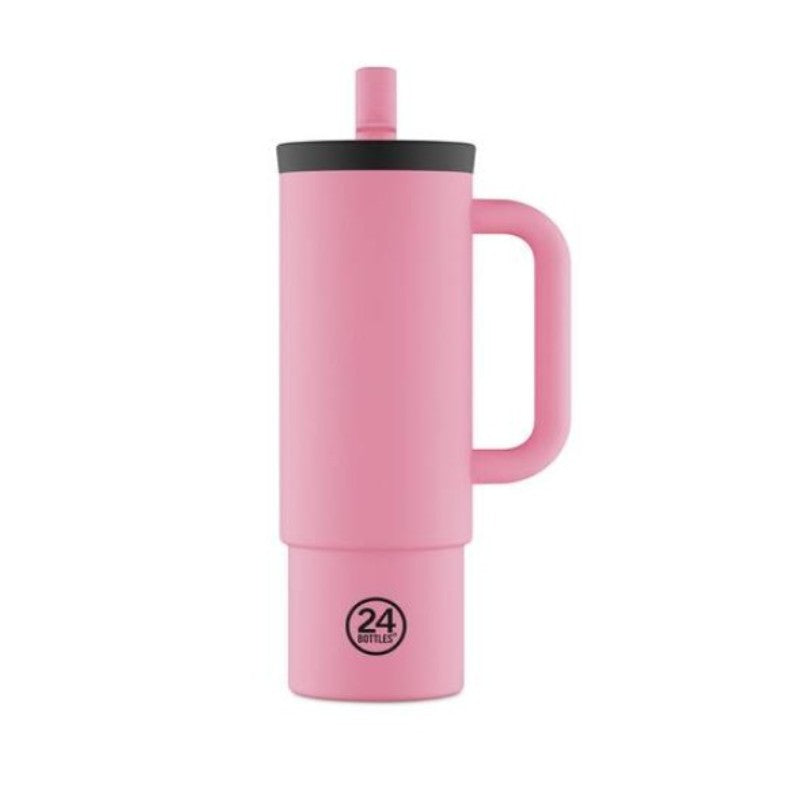 24BOTTLES STRAW CUP 800ML FLAMINGO - Beauty Bar