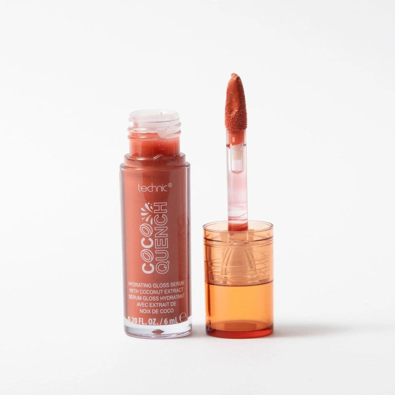 TECHNIC COCO QUENCH HYDRATING LIP GLOSS SERUM-AVAILABLE IN 4 SHADES - Beauty Bar