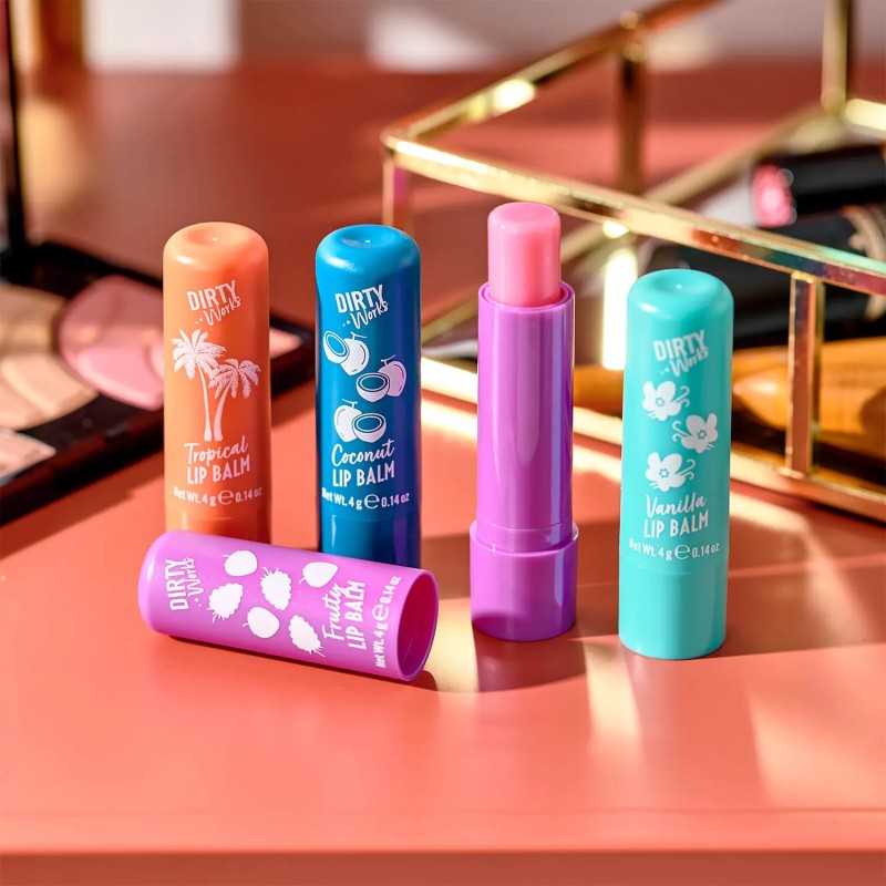 DIRTY WORKS FEED MY LIPS LIP BALM SET - Beauty Bar