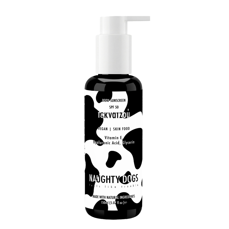 NAUGHTY DOGS BODY SUNSCREEN SPF50 TEKNATZOU 150ML