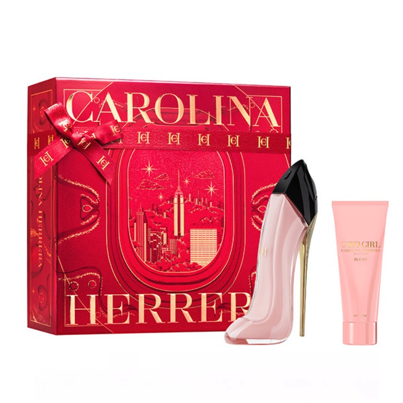 CAROLINA HERRERA GOOD GIRL BLUSH EDP 80ML & BODY LOTION 100ML SET