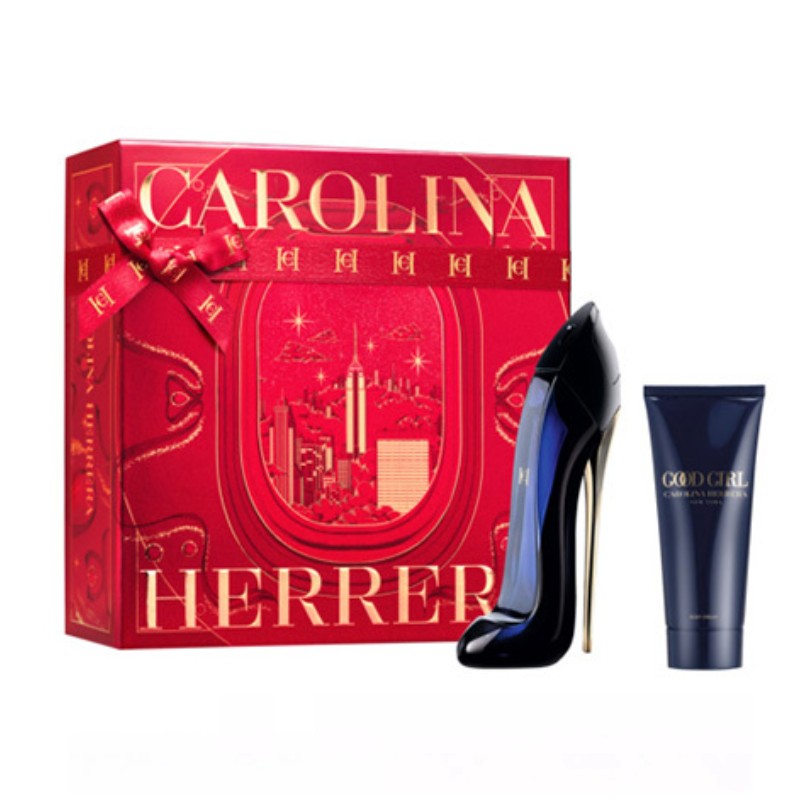CAROLINA HERRERA GOOD GIRL EDP 80ML & BODY LOTION 100ML SET