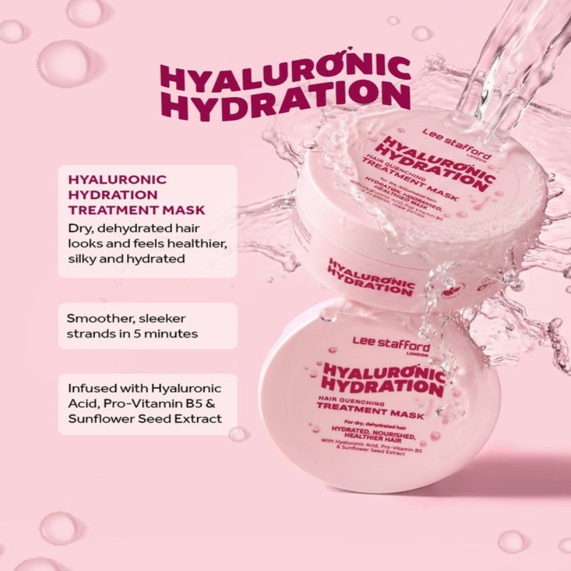 LEE STAFFORD HYALURONIC HYDRATION HAIR QUENCHING TREATMENT MASK 200ML