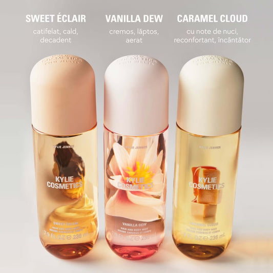 KYLIE VANILLA DEW HAIR AND BODY MIST 236ML - Beauty Bar