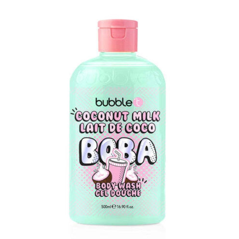 BUBBLE T BOBA SHOWER GEL COCONUT 500ML - Beauty Bar