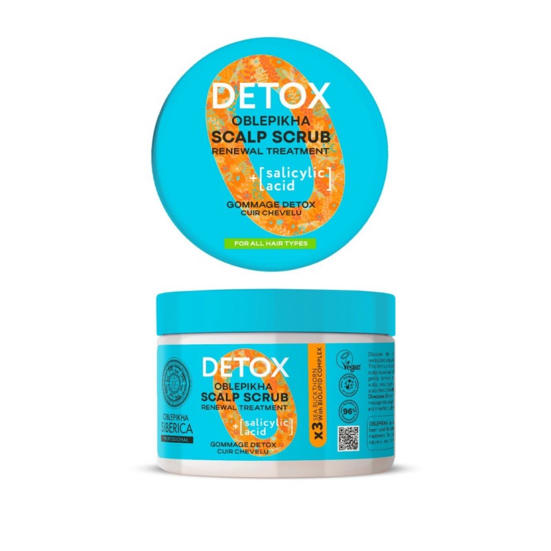 NATURA SIBERICA OBLEPIKHA DETOX SCALP SCRUB ALL HAIR 300ML