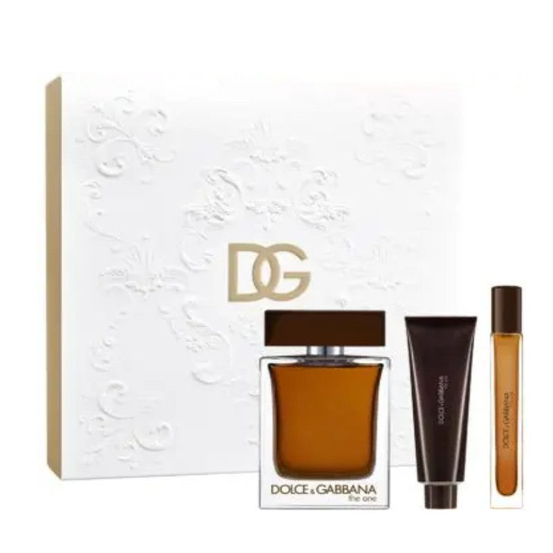 D&G THE ONE EDP 100ML & SHOWER GEL 50ML & EDP 10ML SET - Beauty Bar