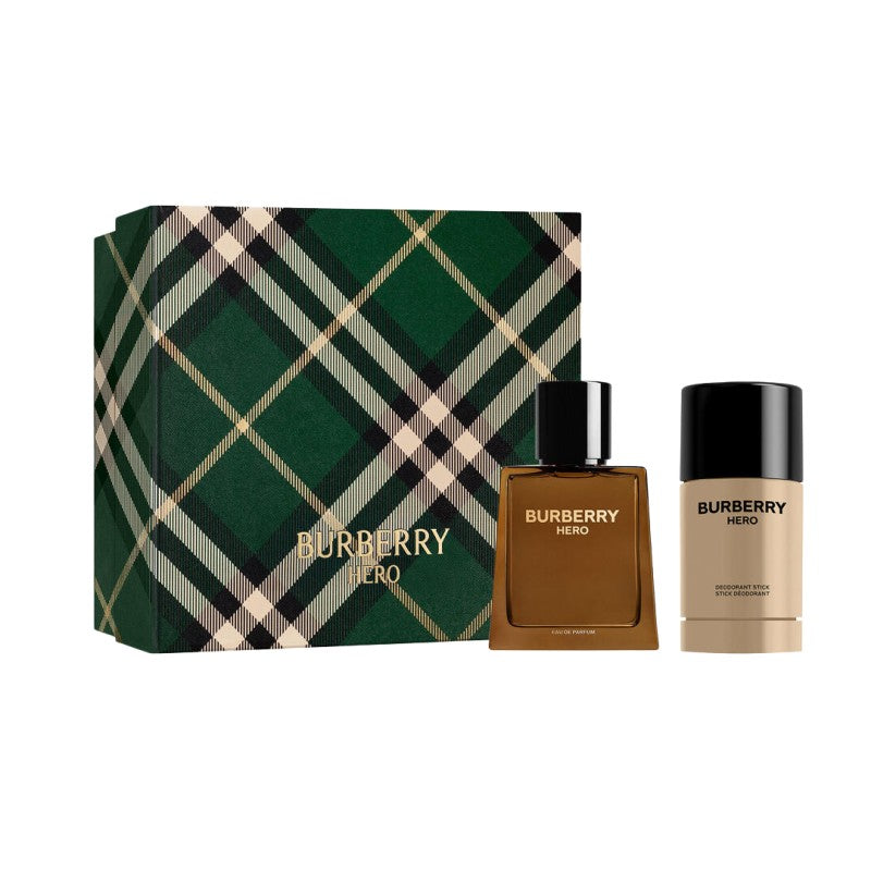 BURBERRY HERO EDP 50ML & DEO STICK 75ML SET - Beauty Bar