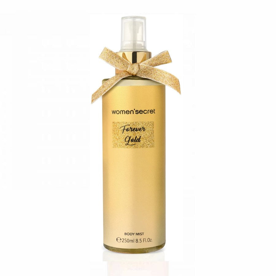 WOMEN SECRET FOREVER GOLD BODY MIST 250ML - Beauty Bar