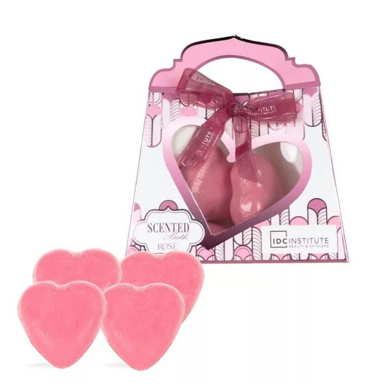 IDC INSTITUTE SCENTED BATH ROSE BATH FIZZERS