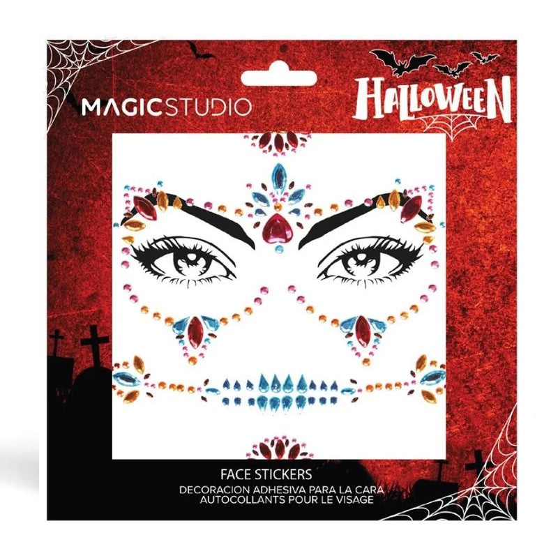 MAGIC STUDIO HALLOWEEN FACE GEMS STICKERS - Beauty Bar