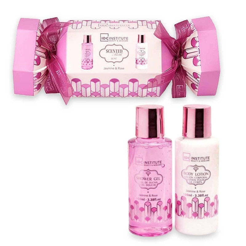 IDC INSTITUTE SCENTED BATH ROSE CANDY SET 2PCS