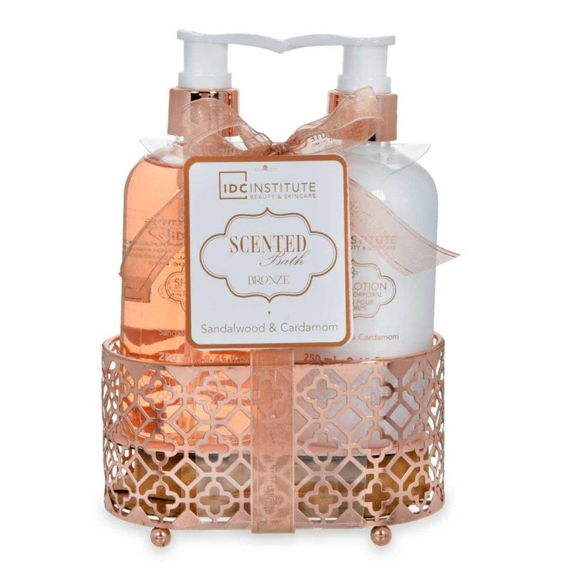 IDC INSTITUTE SCENTED BATH BRONZE SHOWER DUO