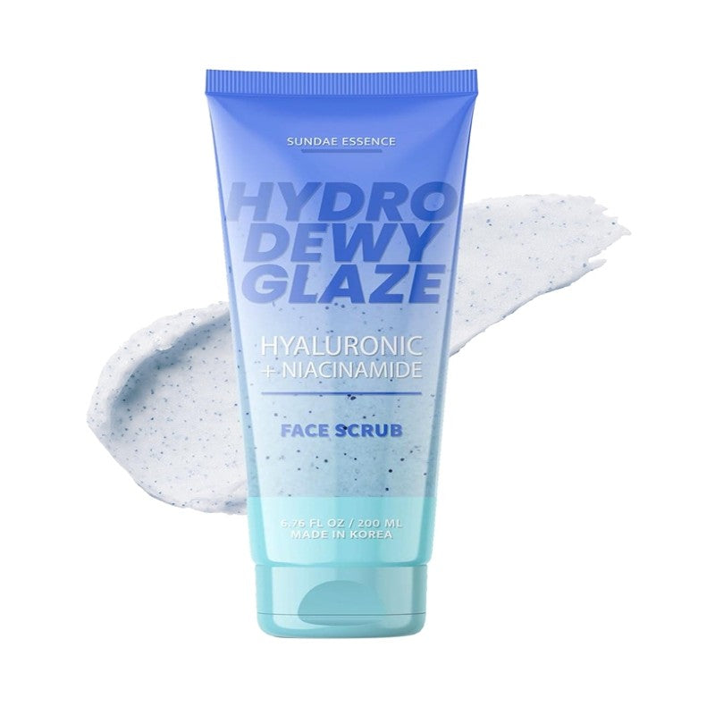 SUNDAY ESSENCE - HYDRO DEWY GLAZE FACIAL SCRUB 200ML - Beauty Bar