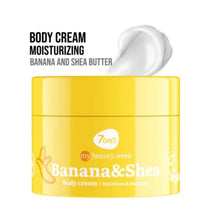 Load image into Gallery viewer, 7DAYS NUTRITION & FIRMING BANANA & SHEA BODY CREAM 250ML - Beauty Bar