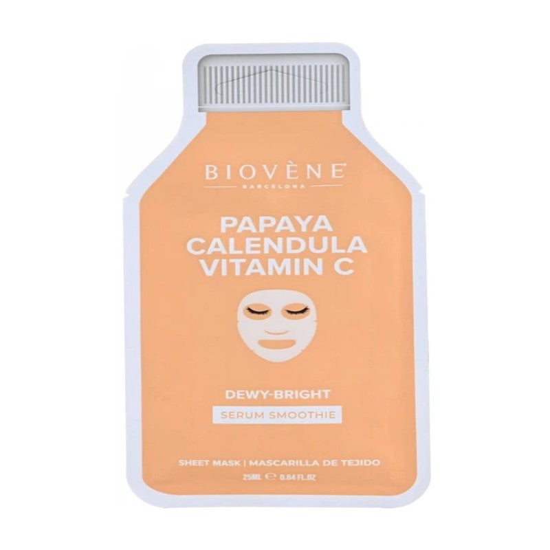 BIOVENE PAPAYA & VITAMIN C DEWY-BRIGHT FACE MASK