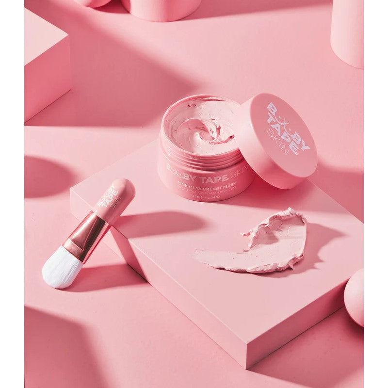 BOOBY TAPE PINK CLAY BREAST MASK - Beauty Bar
