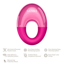 Load image into Gallery viewer, GESKE WARM EYE MASSAGER 7 in 1 MAGENTA - Beauty Bar