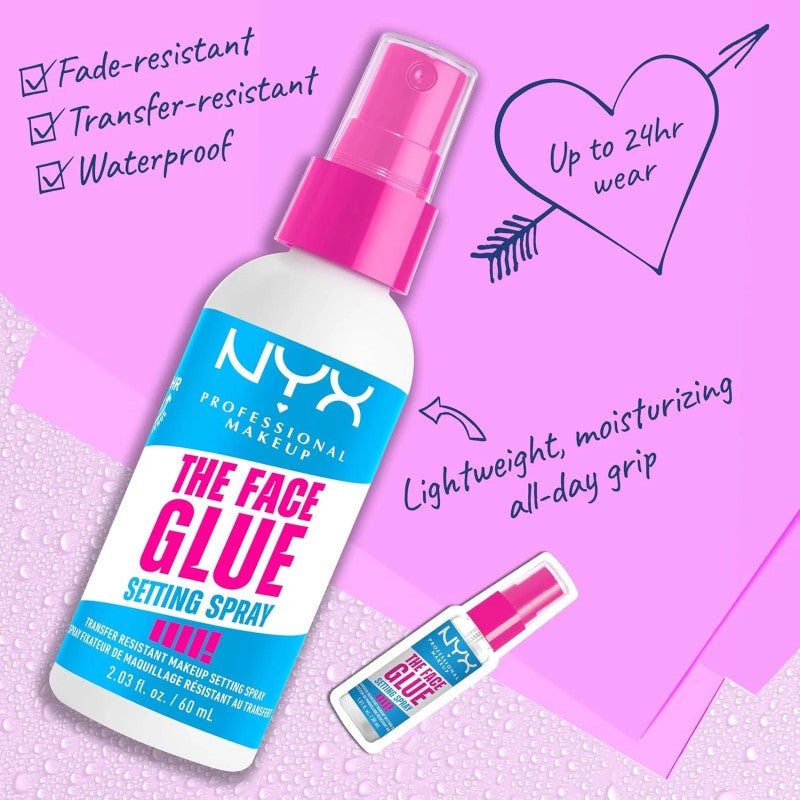 NYX THE FACE GLUE SETTING SPRAY 60ML