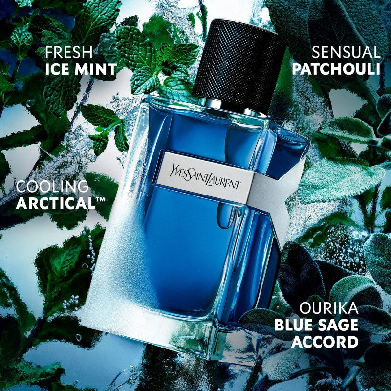 YSL Y ICED COLOGNE EDT AVAILABLE IN 2 SIZES - Beauty Bar