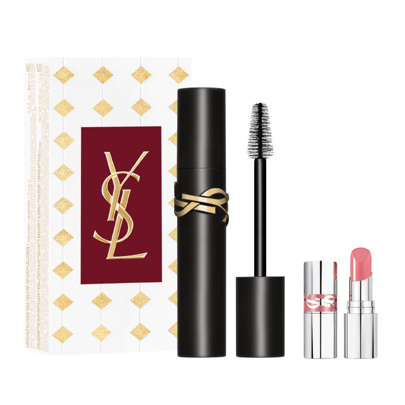 YSL LASH CLASH MASCARA & LOVESHINE LIPSTICK MINIATURE SET