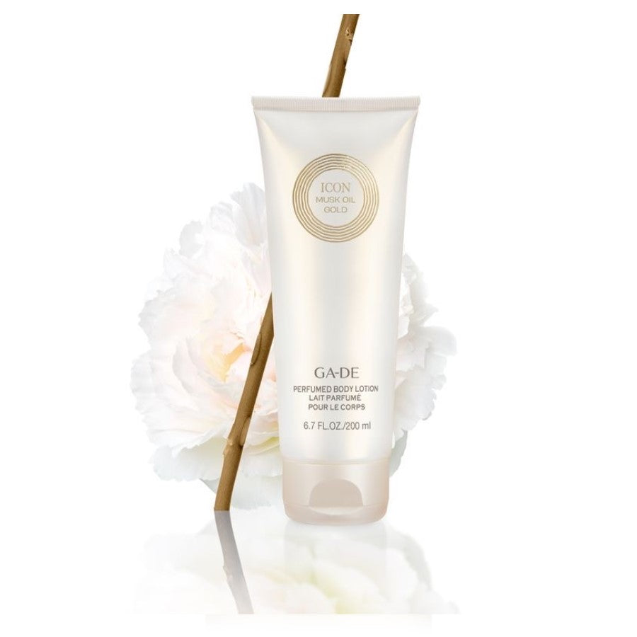 GA-DE ICON MUSK OIL GOLD PERFUMED BODY LOTION 200ML - Beauty Bar