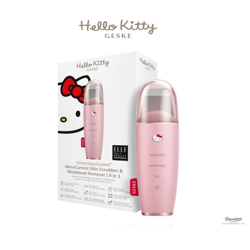 GESKE HELLO KITTY MICROCURRENT SCRUBBER 9IN1 – Beauty Bar