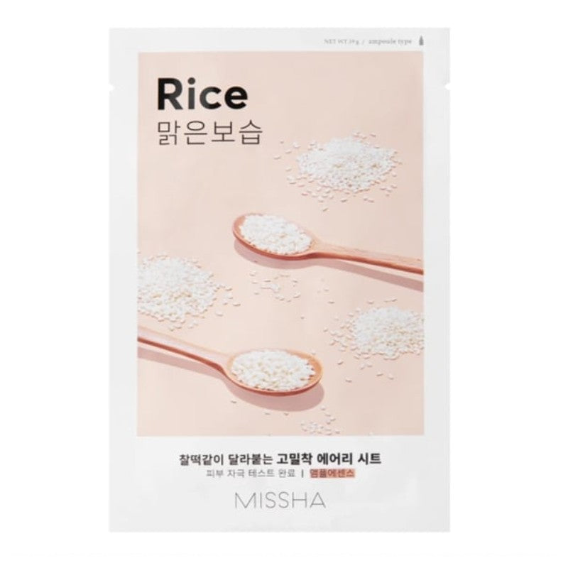 MISSHA AIRY FIT SHEET MASK-RICE