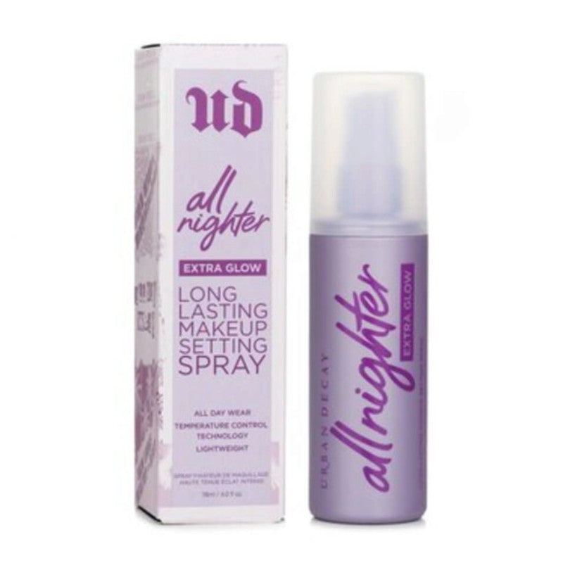 URBAN DECAY ALL NIGHTER EXTRA GLOW SETTING SPRAY - Beauty Bar