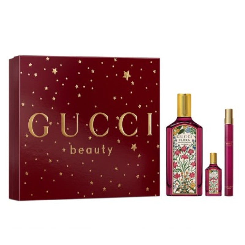 GUCCI FLORA EDP 100ML & MINI 10ML SET - Beauty Bar