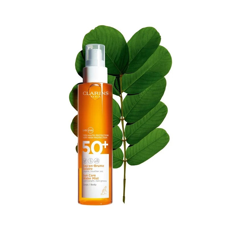 CLARINS SUN BODY WATER SPF50 150ML - Beauty Bar