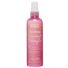 Load image into Gallery viewer, UMBERTO GIANNINI BANANA COCONUT DETANGLER CONDITIONER 250ML - Beauty Bar