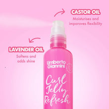 Load image into Gallery viewer, UMBERTO GIANNINI CURL JELLY REFRESH SPRAY 250ML - Beauty Bar