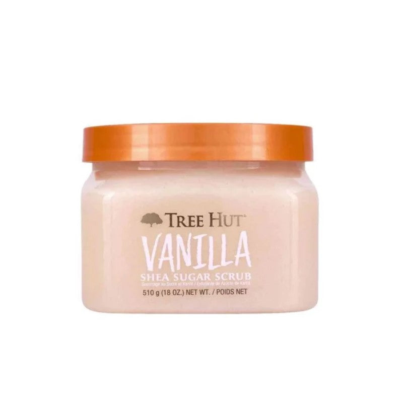 TREE HUT SHEA SUGAR SCRUB VANILLA 510G - Beauty Bar