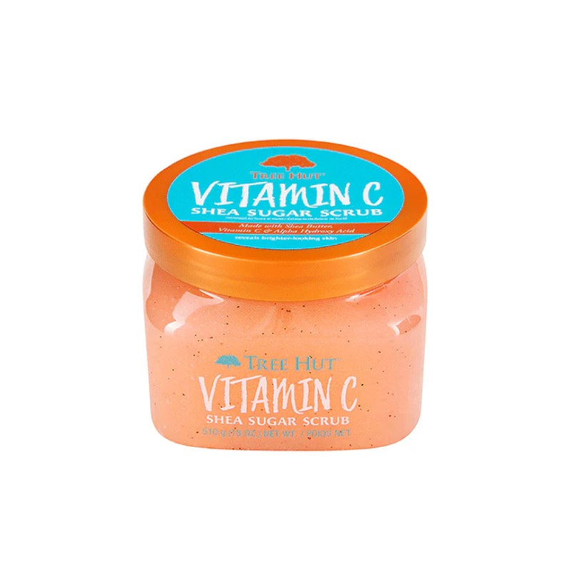 TREE HUT SHEA SUGAR SCRUB VITAMIN C 510G - Beauty Bar