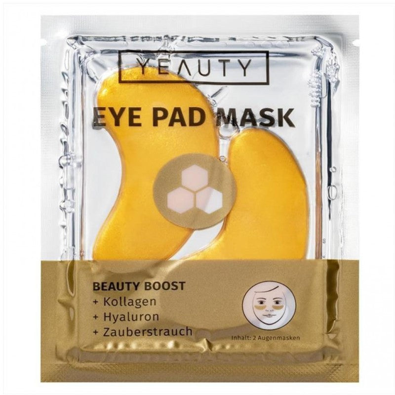 YEAUTY BOOST EYE PAD MASK GOLD Beauty Bar