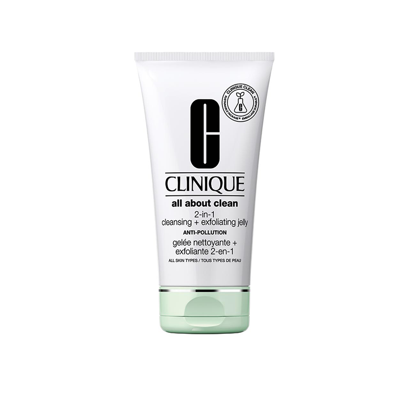 CLINIQUE ALL ABOUT CLEAN™ 2-IN-1 CLEANSING + EXFOLIATING JELLY - Beauty Bar