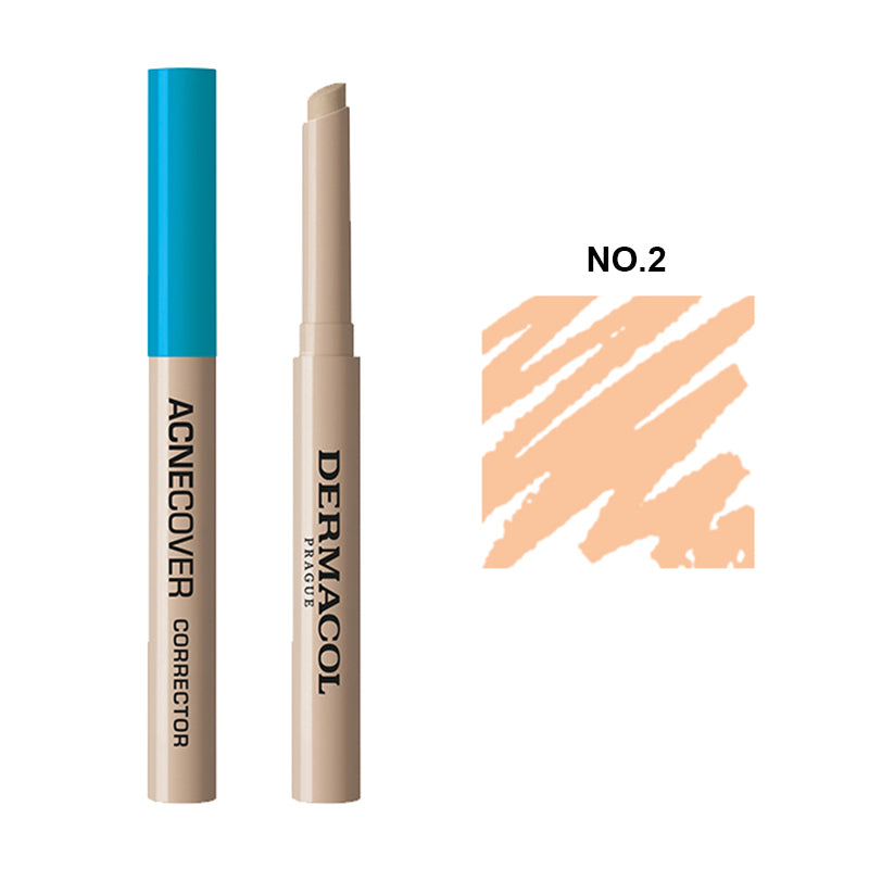 DERMACOL ACNECOVER CORRECTOR - AVAILABLE IN 3 SHADES - Beauty Bar