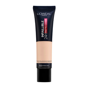 LOREAL INFALIBLE MATTE COVER FOUNDATION - AVAILABLE IN 7 SHADES - Beauty Bar 