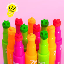 Load image into Gallery viewer, 7DAYS EXTREMELY CHICK LINER & STAMP UV NEON 703 ORANGE MOON - Beauty Bar