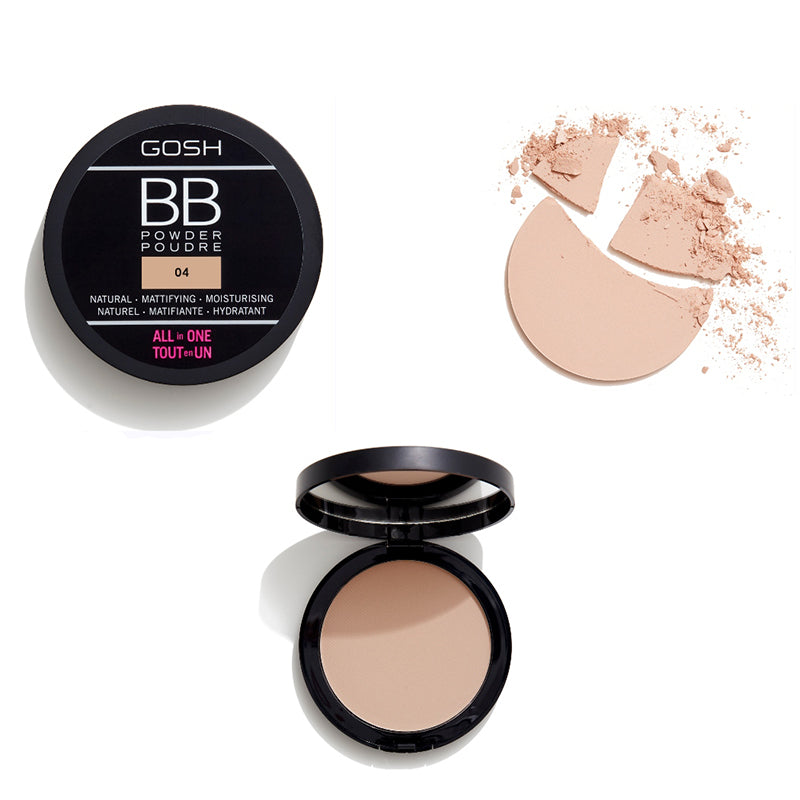 GOSH COPENHAGEN BB POWDER - AVAILABLE IN 4 SHADES - Beauty Bar