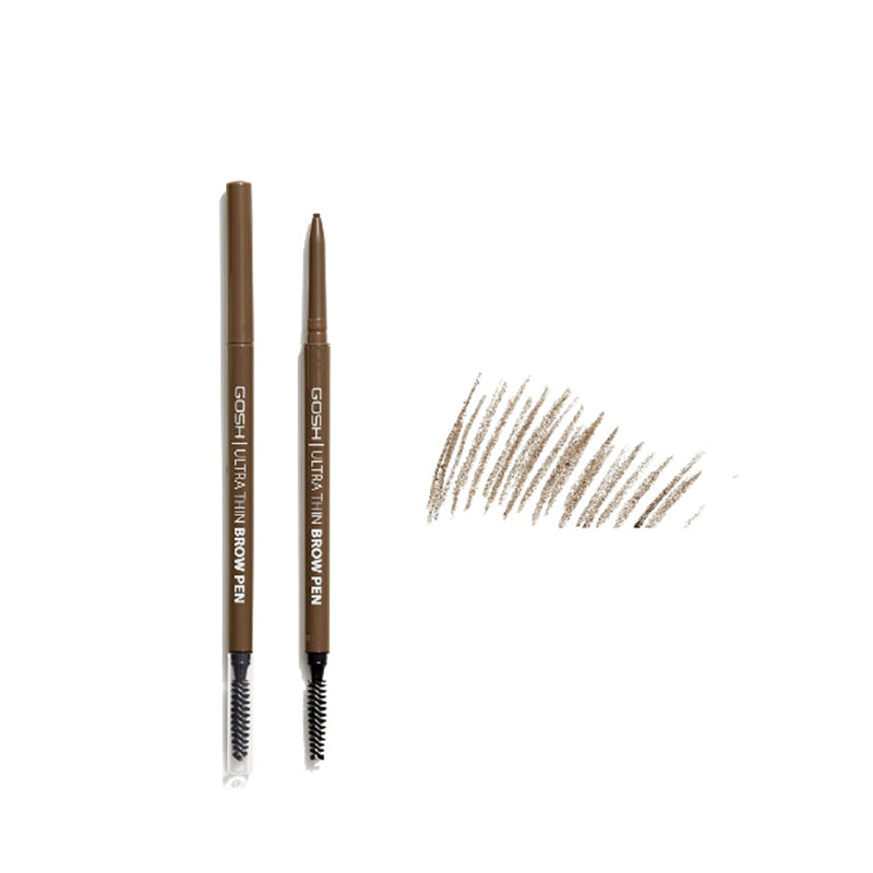 GOSH COPENHAGEN ULTRA THIN BROW PEN - AVAILABLE IN 3 SHADES - Beauty Bar