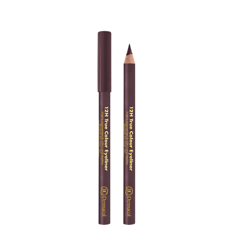 DERMACOL 12H TRUE COLOUR EYELINER - AVAILABLE IN 7 SHADES - Beauty Bar