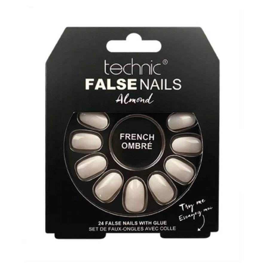 TECHNIC FALSE NAILS ALMOND FRENCH OMBRE - Beauty Bar