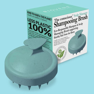 BIOVENE THE CONSCIOUS™ BIODEGRADABLE SCALP MASSAGER, SHAMPOOING BRUSH - AVAILABLE IN 2 COLOURS - Beauty Bar 