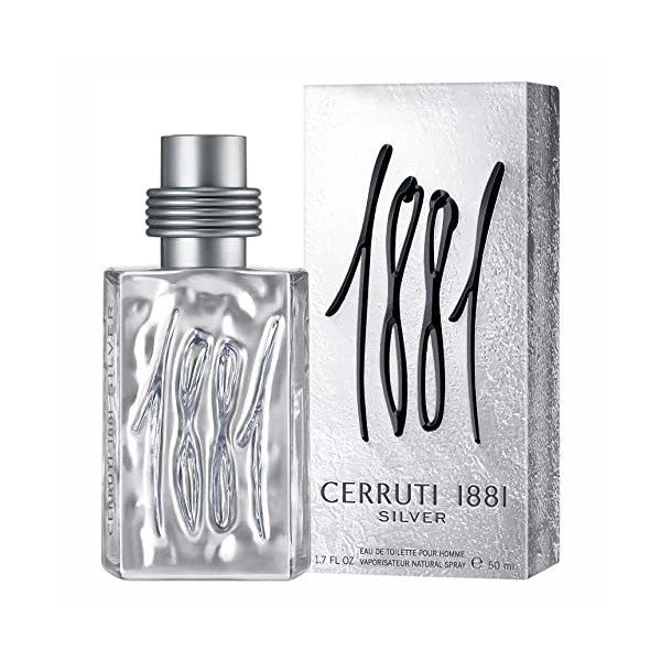 CERRUTI 1881 SILVER EDT - AVAILABLE IN 2 SIZES - Beauty Bar
