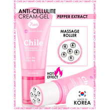 Load image into Gallery viewer, 7DAYS CHILE ANTI-CELLULITE WARMING BODY CREAM PEPPER 1% + GINGER 2% 130ML - Beauty Bar