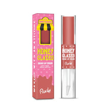 Load image into Gallery viewer, RUDE HONEY GLAZED SHINE LIP COLOUR - AVAIALABLE IN 8 SHADES - Beauty Bar