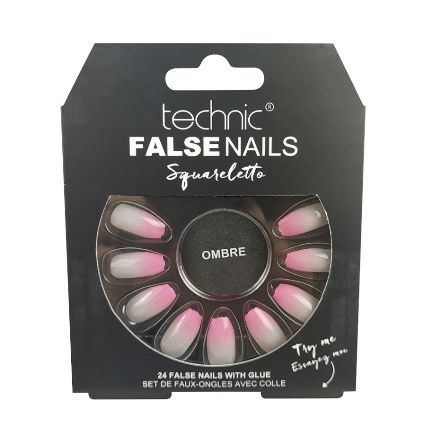 TECHNIC FALSE NAILS SQUARELETTO - OMBRE - Beauty Bar