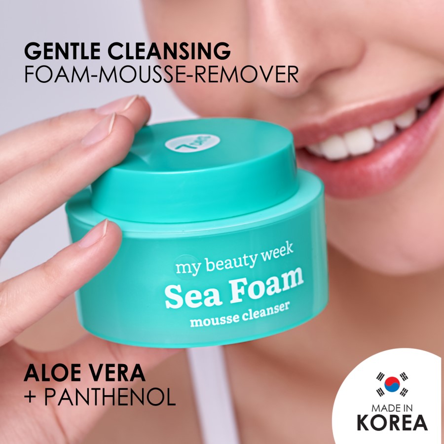 7DAYS SEA FOAM MOUSEE CLEANSER 50ML - Beauty Bar